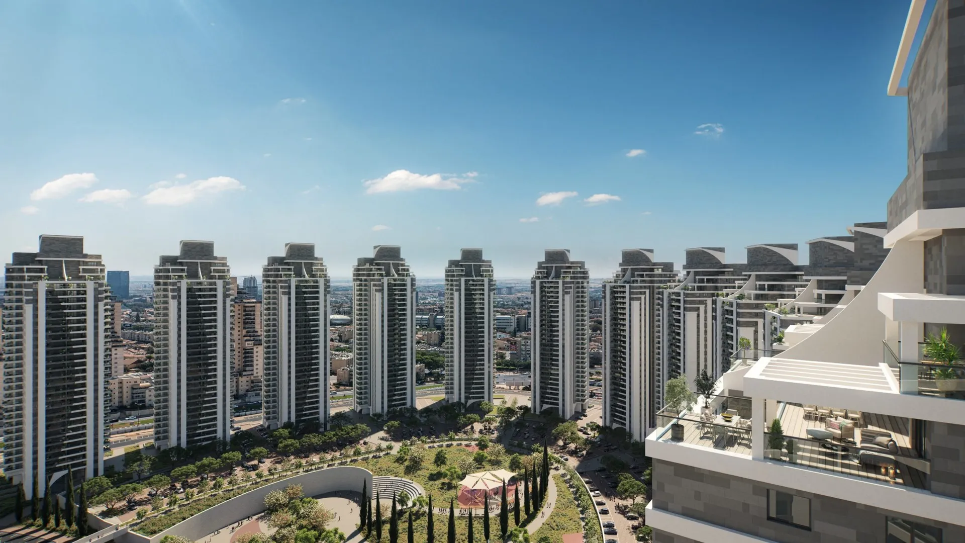 תמונת פרויקט סנטרל פארק 17, באר שבע - דירות פריסייל